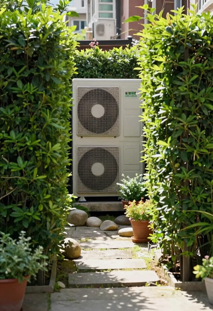 14 AC Unit Landscaping 2026 Trending Ideas That Hide It Beautifully - 1. Lush Green Hedges 1