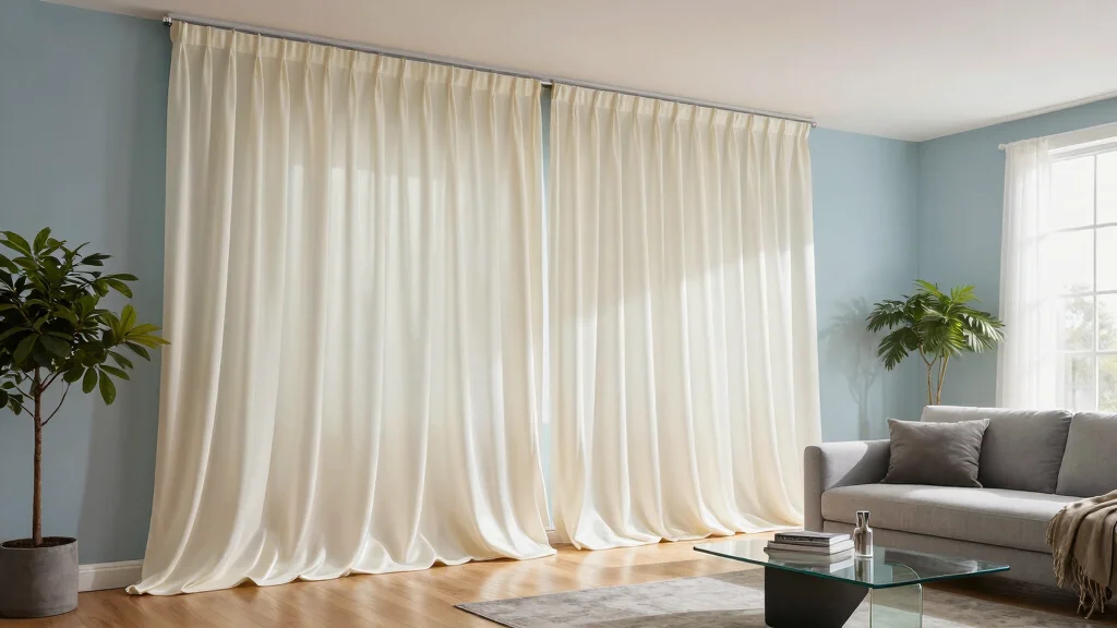 14 High Ceiling Curtains Ideas That Look Grand & Elegant