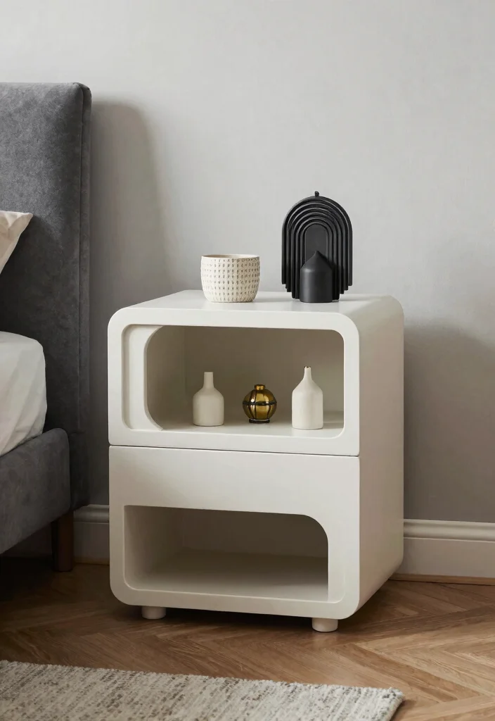 14 Small Space Nightstand Ideas That Maximize Every Inch - 10. Modular Nightstand 1