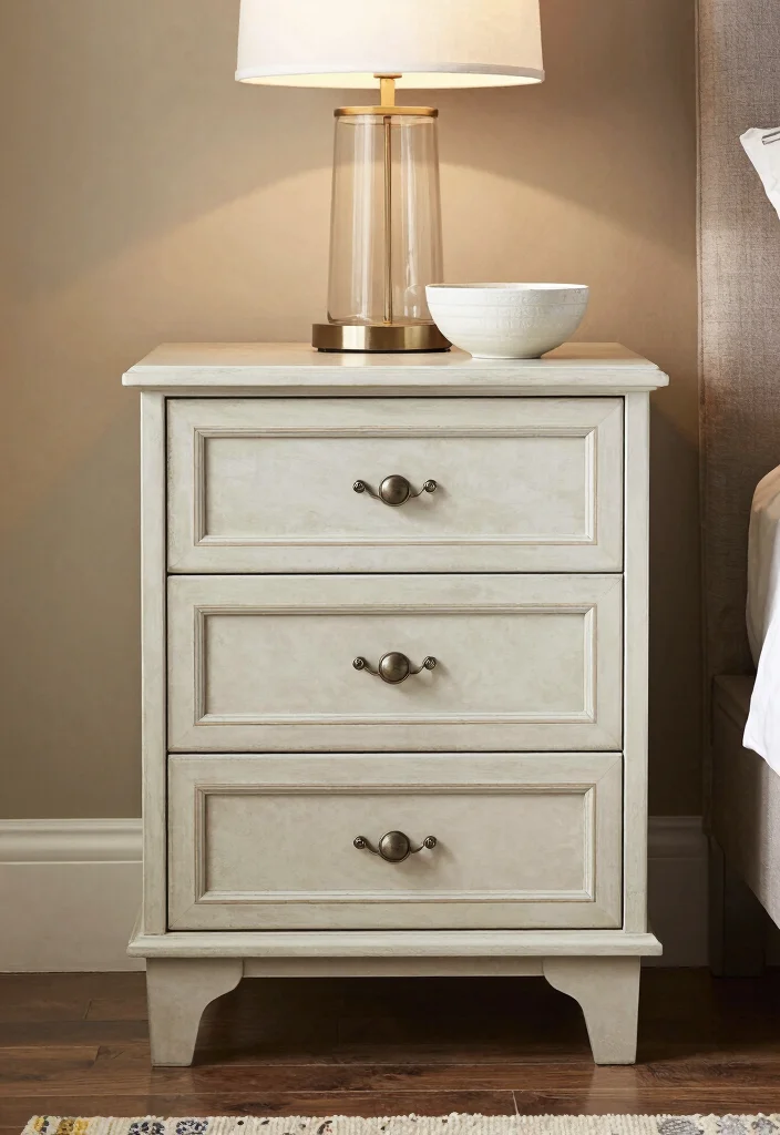 14 Small Space Nightstand Ideas That Maximize Every Inch - 5. Multi-Drawer Nightstand 1