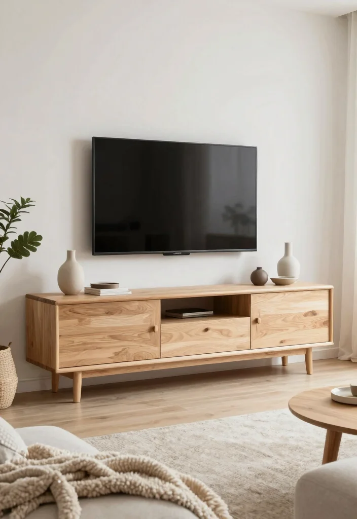 14 TV Unit Design Modern Ideas That Stay Sleek - 10. Scandinavian-Inspired Units 1