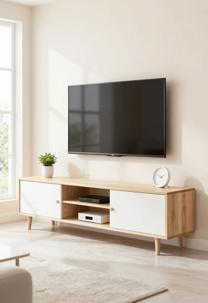 14 TV Unit Design Modern Ideas That Stay Sleek - 2. Minimalist Entertainment Centers 1