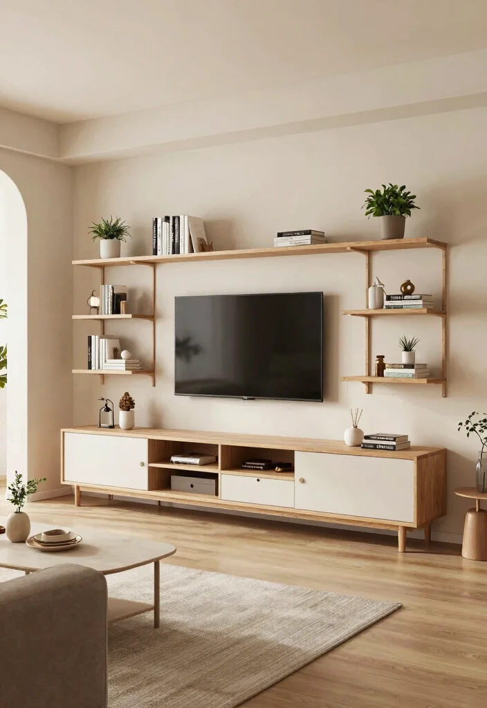 14 TV Unit Design Modern Ideas That Stay Sleek - 7. Multi-Purpose Units 1