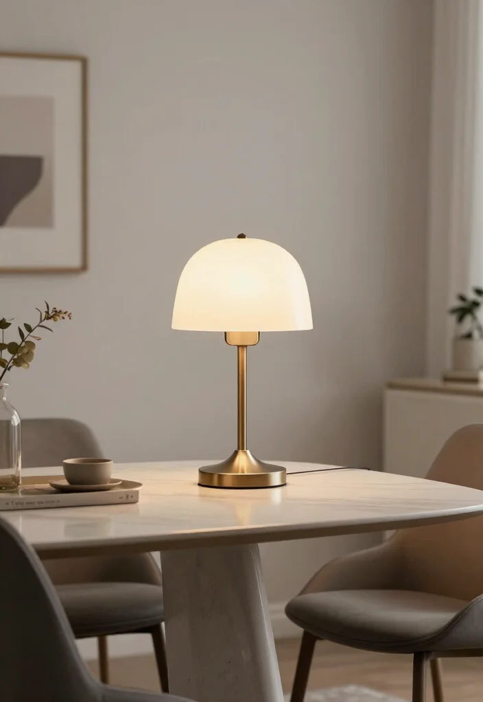 14 Table Lamp Lighting Ideas That Elevate Any Room - 13. Vintage and Modern Fusion 1