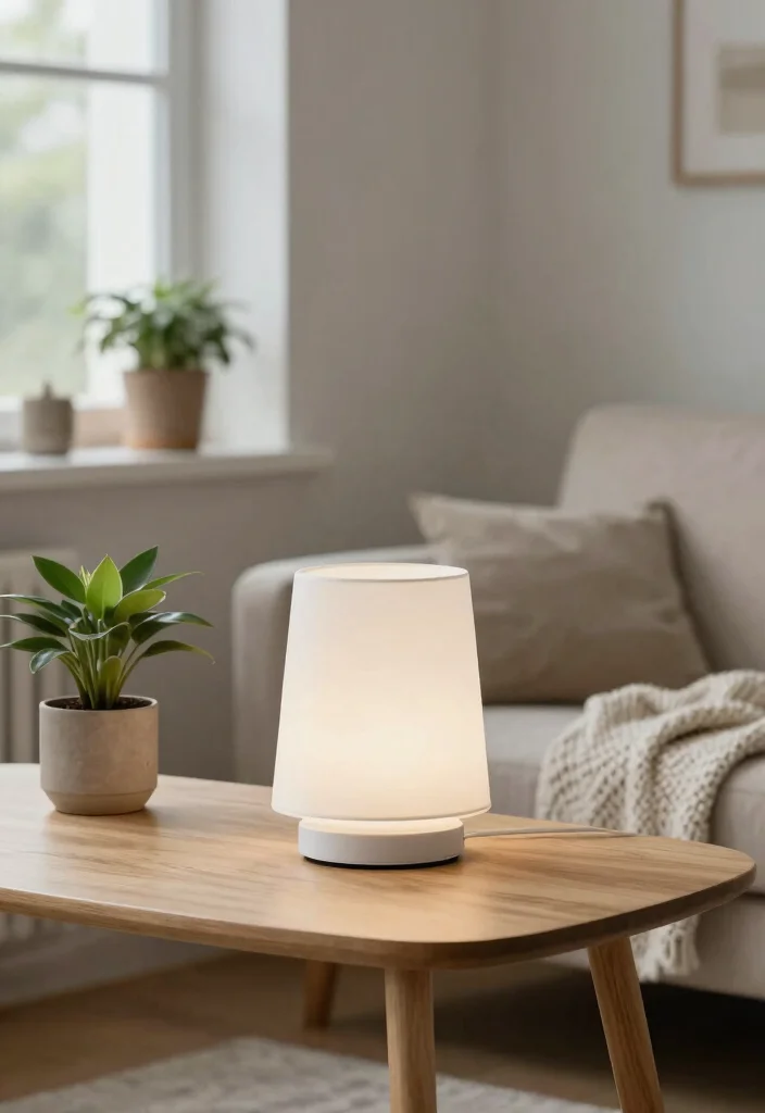 14 Table Lamp Lighting Ideas That Elevate Any Room - 6. Minimalist Scandinavian Style 1