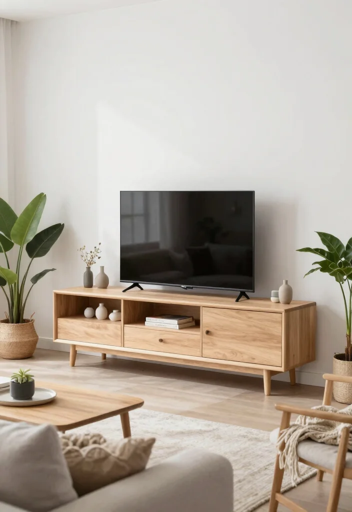 15 Classic TV Unit Design Ideas With Timeless Appeal 34 15 Classic TV Unit Design Ideas With Timeless Appeal - 4. Scandinavian Influence 1