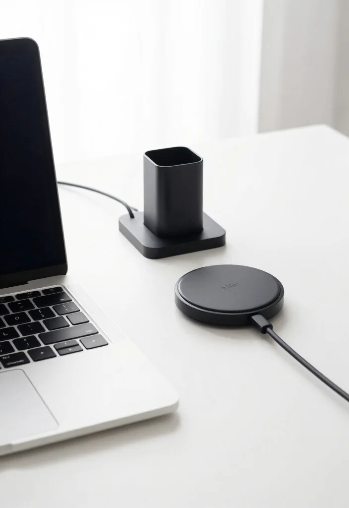 15 Cosy Desk Setup Ideas With Warm Vibes 63 15 Cosy Desk Setup Ideas With Warm Vibes - 13. Technology Integration 1