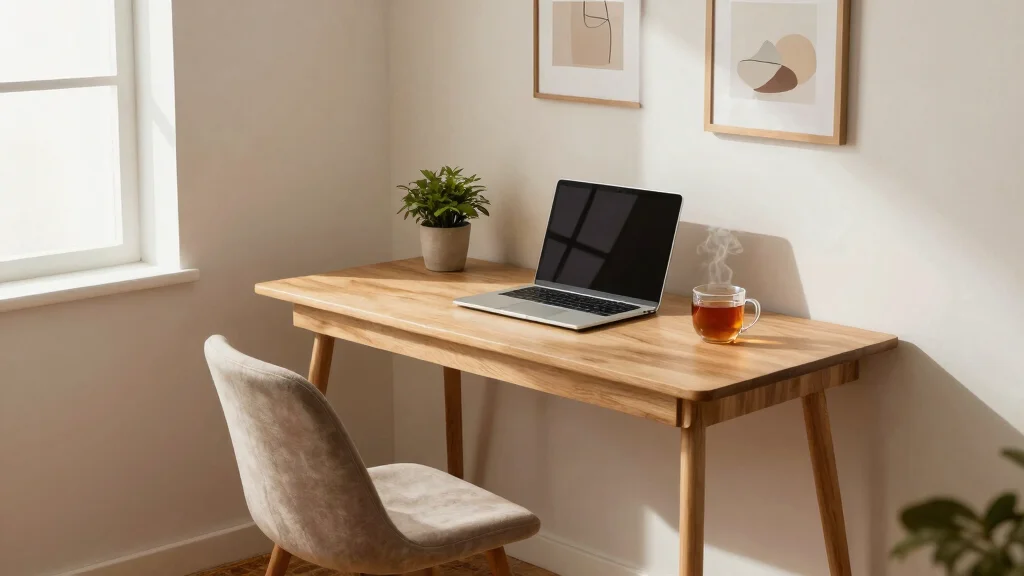 15 Cosy Desk Setup Ideas With Warm Vibes