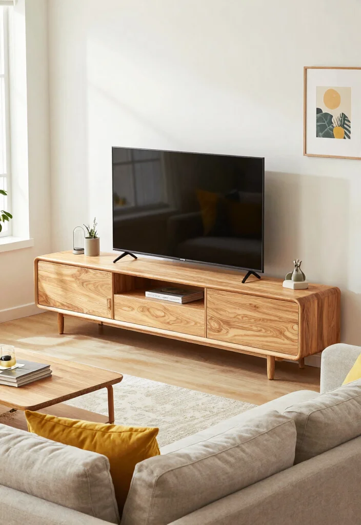 15 Curve TV Unit Design Modern Ideas With Sleek Lines - 8. Modular Curve Units 1