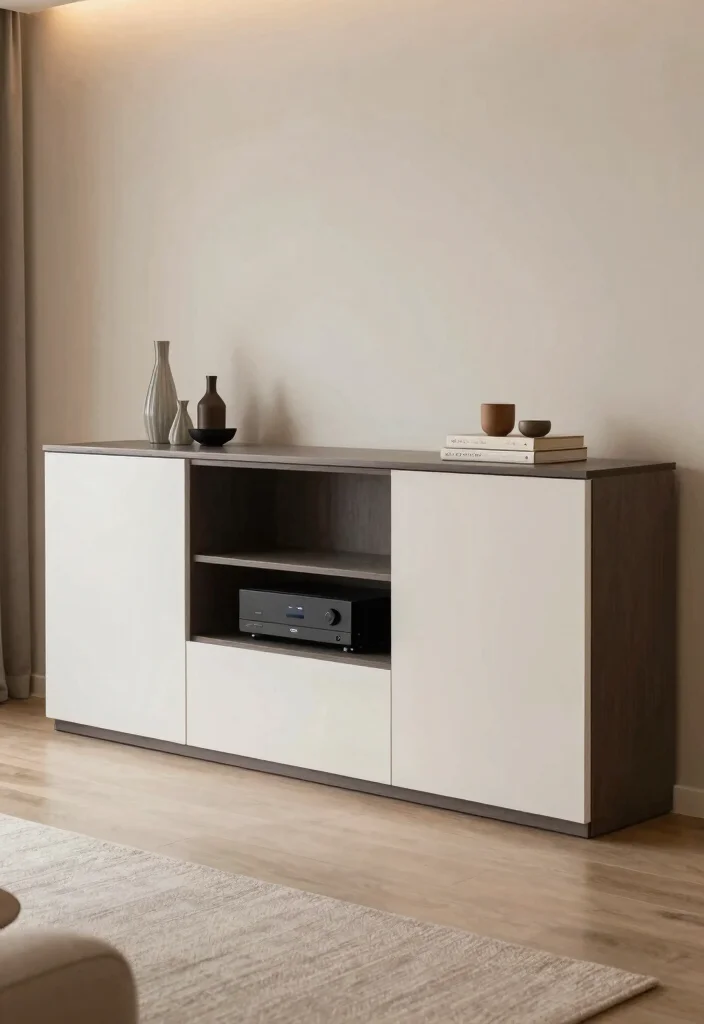 15 Latest TV Unit Designs 2026 Ideas That Feel Futuristic 16 15 Latest TV Unit Designs 2026 Ideas That Feel Futuristic - 6. Integrated Media Cabinets 1