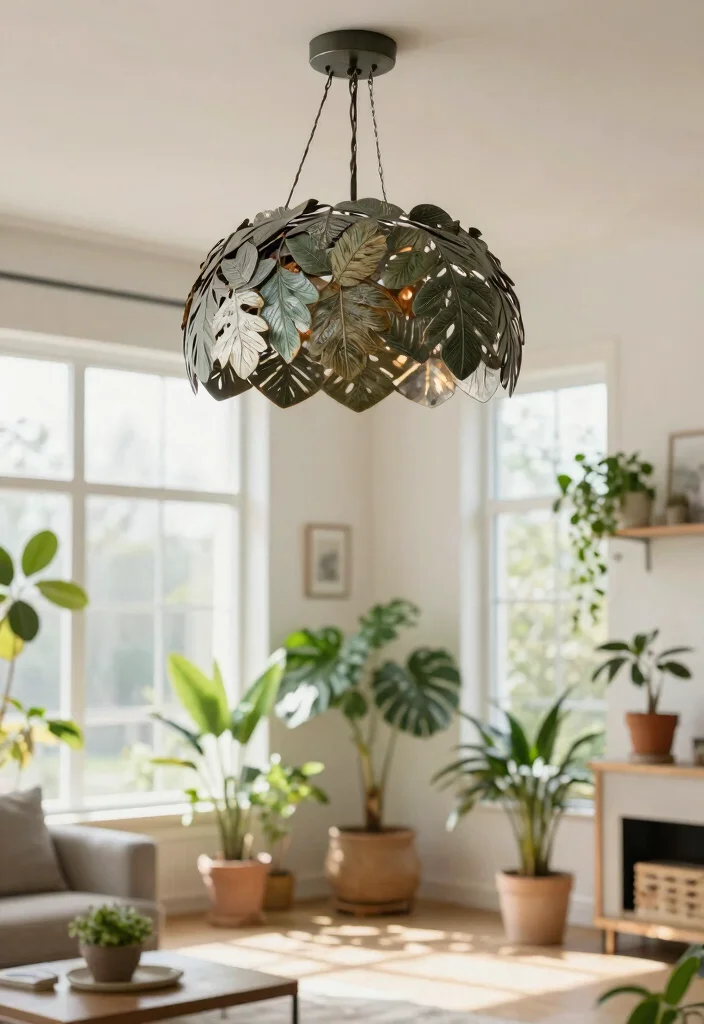15 Metal Lamp Shade Ideas That Feel Industrial Chic - 14. Outside-In Metal Shades 1