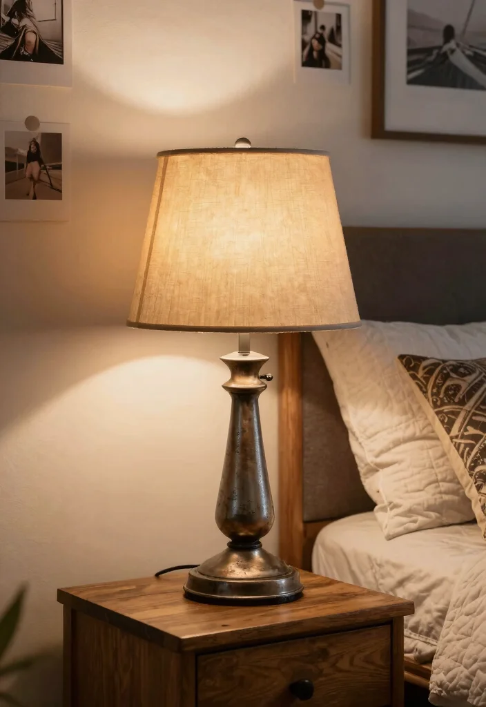 15 Metal Lamp Shade Ideas That Feel Industrial Chic - 3. Rustic Metal Table Lamps 1