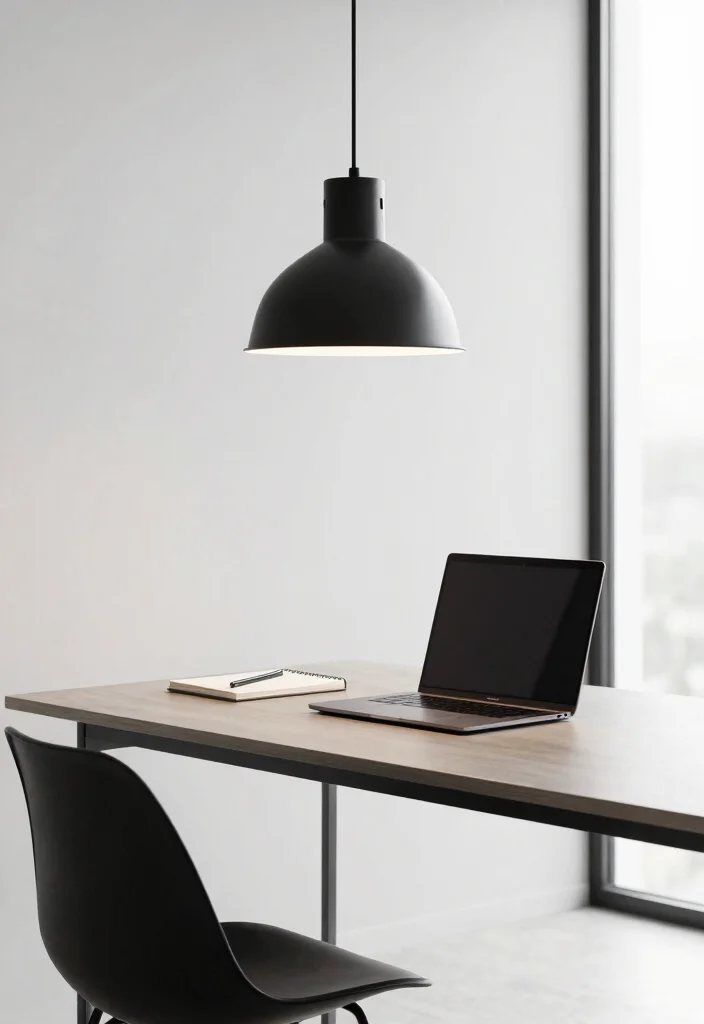 15 Metal Lamp Shade Ideas That Feel Industrial Chic - 7. Sleek Minimalist Metal Shades 1