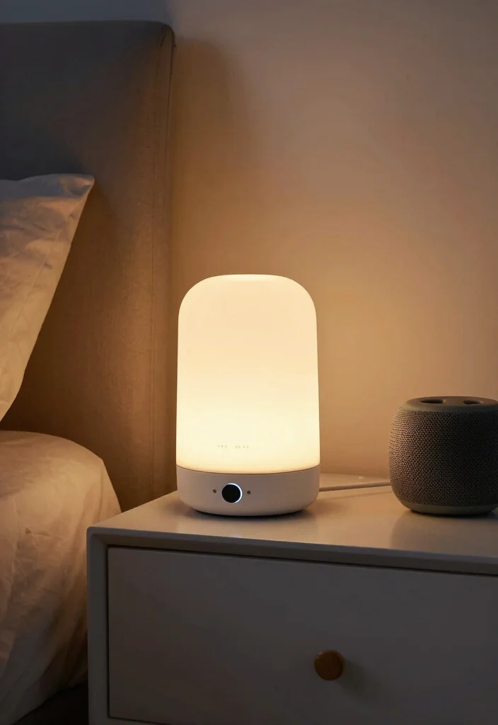 15 Nightstand Lighting Ideas That Glow Beautifully - 11. Smart Bedside Lights 1