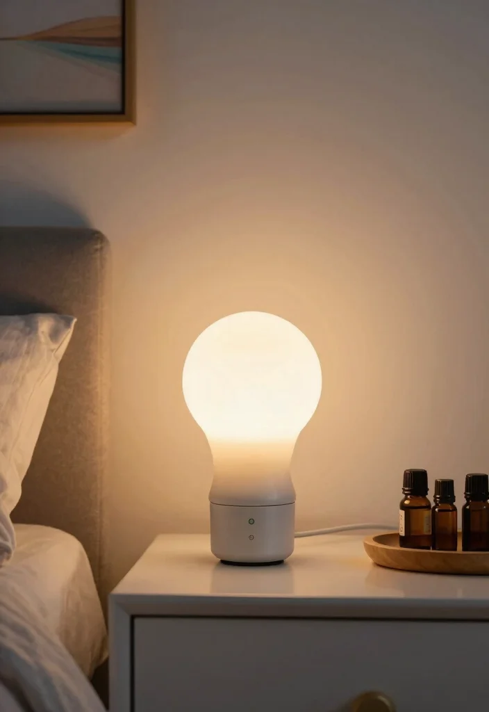 15 Nightstand Lighting Ideas That Glow Beautifully - 8. Sustainable LED Bulbs 1