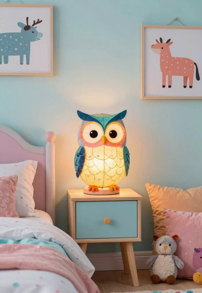 15 Papier Mache Lamp Ideas That Look Creative - 1. Whimsical Animal Shapes 1