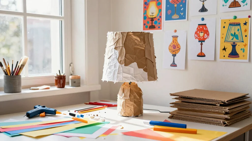 15 Papier Mache Lamp Ideas That Look Creative