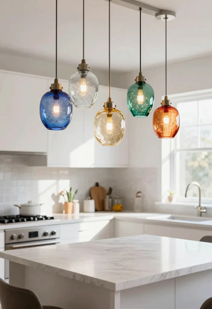 15 Pendant Light Shades Ideas That Transform Your Lighting 2 15 Pendant Light Shades Ideas That Transform Your Lighting - 2. Recycled Glass Shades 1