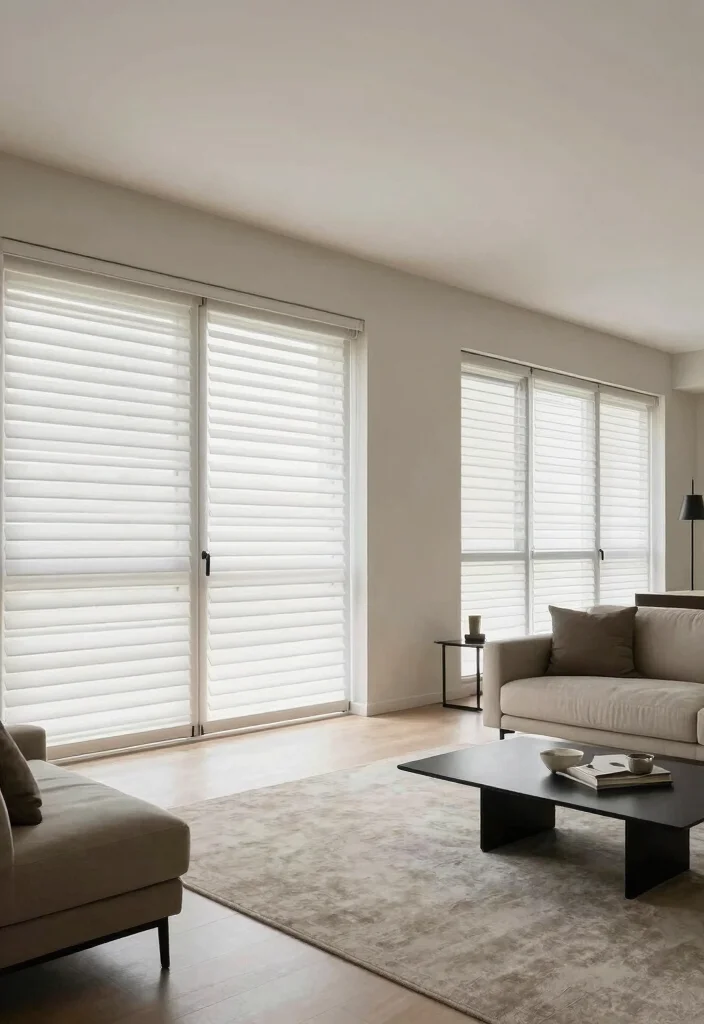 15 Windows Without Curtains Ideas That Still Feel Complete 63 15 Windows Without Curtains Ideas That Still Feel Complete - 13. Sliding Shutters for Flexibility 1