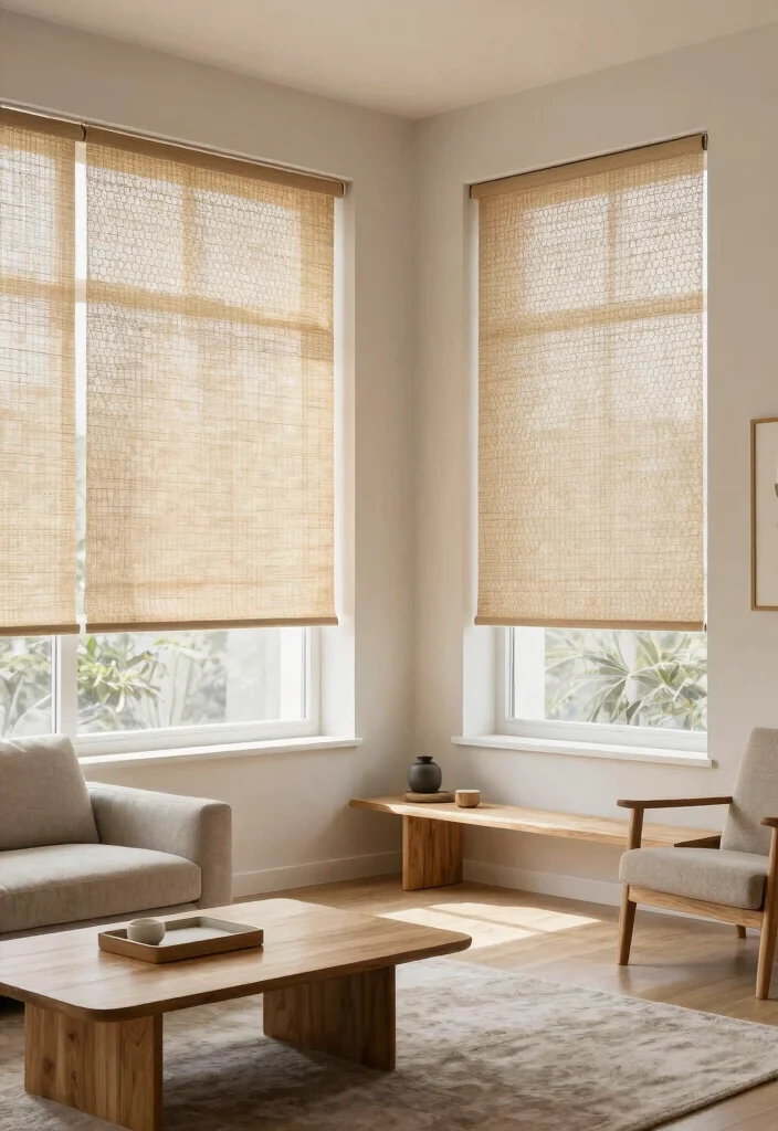 15 Windows Without Curtains Ideas That Still Feel Complete 24 15 Windows Without Curtains Ideas That Still Feel Complete - 4. Minimalist Honeycomb Shades 1