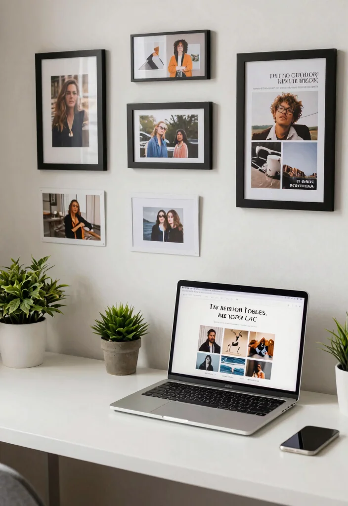 16 Comfy Desk Setup Ideas That Feel Inviting - 14. Personal Touches 1