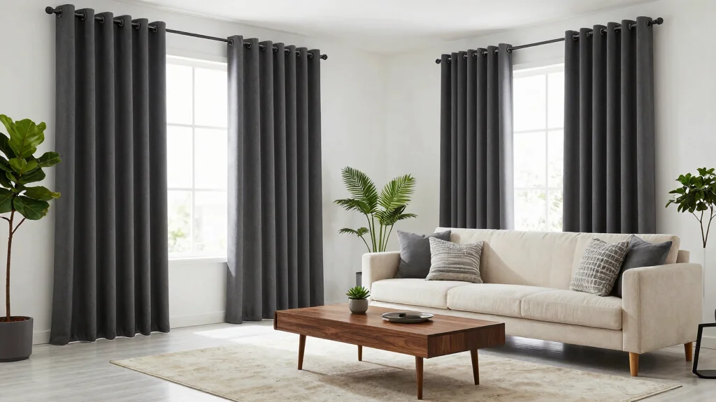 16 Dark Grey Curtains Ideas With Moody Modern Charm
