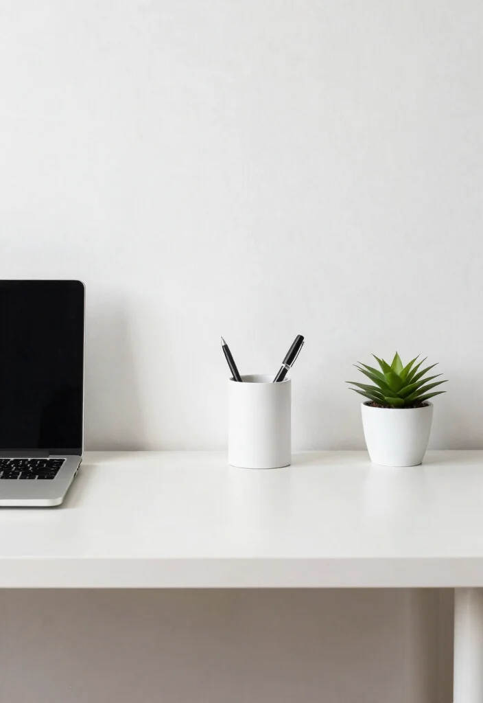 16 Ergonomic Desk Setup Ideas That Boost Comfort - 12. Minimalist Design Approach 1