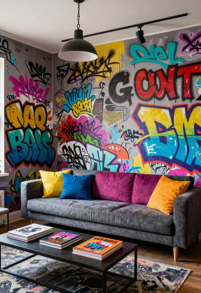 16 G Unit Wallpaper Ideas With Bold Statement Style 1 16 G Unit Wallpaper Ideas With Bold Statement Style - 1. Graffiti Vibes 1