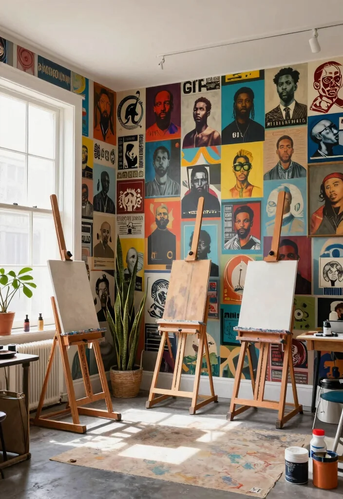 16 G Unit Wallpaper Ideas With Bold Statement Style 52 16 G Unit Wallpaper Ideas With Bold Statement Style - 12. Artistic Flare 1