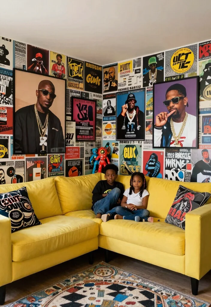 16 G Unit Wallpaper Ideas With Bold Statement Style 53 16 G Unit Wallpaper Ideas With Bold Statement Style - 13. Pop Culture Fusion 1