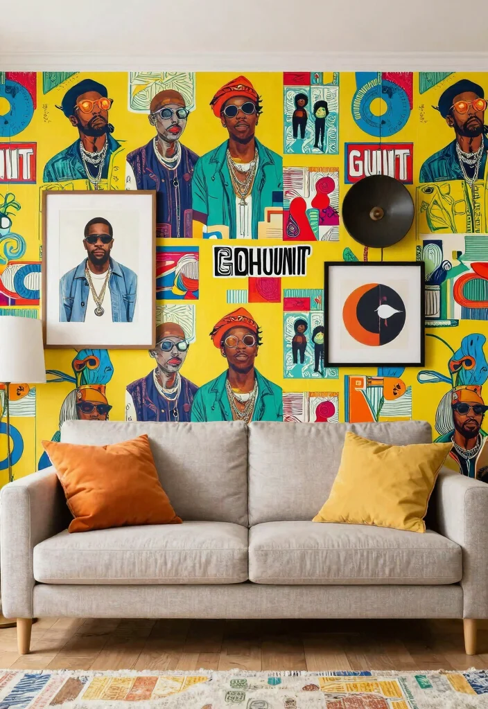 16 G Unit Wallpaper Ideas With Bold Statement Style 27 16 G Unit Wallpaper Ideas With Bold Statement Style - 7. Bold Colors 1