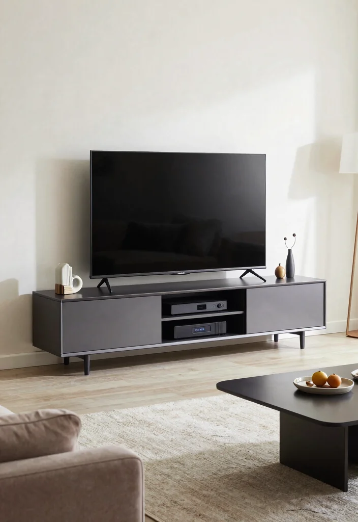 16 Media Unit Living Room Ideas That Blend Style & Storage 42 16 Media Unit Living Room Ideas That Blend Style & Storage - 12. Compact Entertainment Centers 1