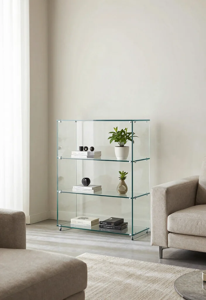 16 Media Unit Living Room Ideas That Blend Style & Storage 17 16 Media Unit Living Room Ideas That Blend Style & Storage - 7. Glass Media Units 1