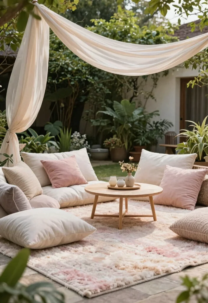 16 Outdoor Carpet Patio Ideas That Upgrade Your Space - 3. Outdoor Rugs for Cozy Vibes 1