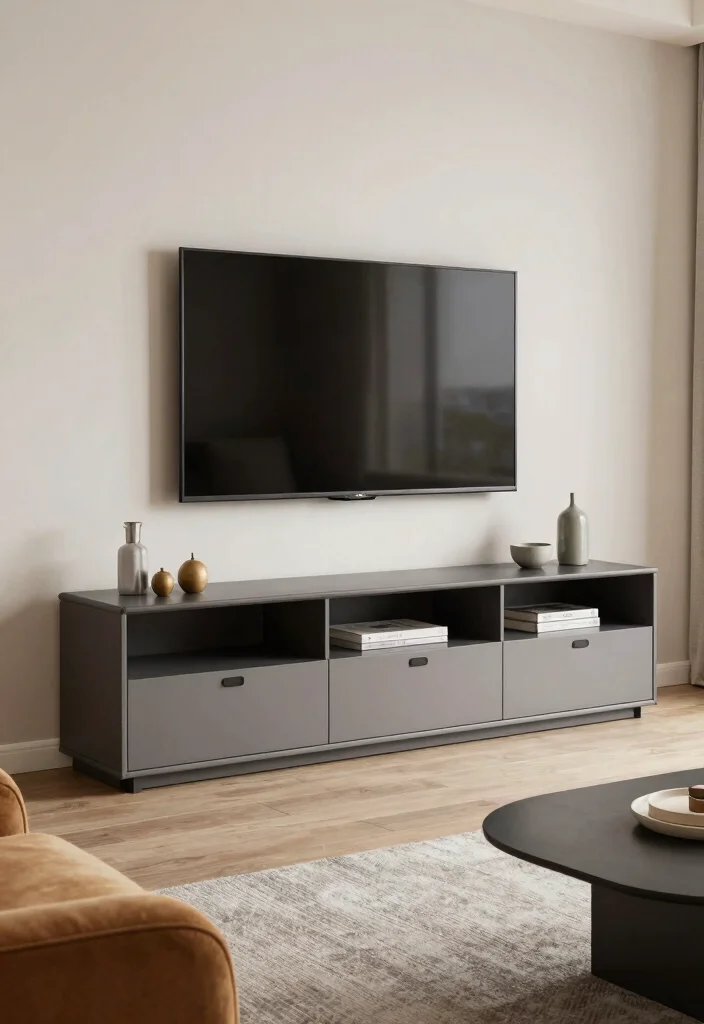 16 Small TV Unit Design Modern Living Ideas That Save Space - 8. Modular TV Unit Designs 1