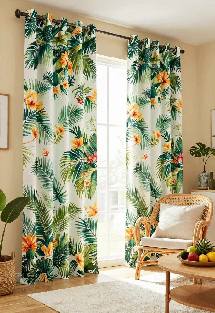 16 Surf Curtains Hair Men Ideas for Effortless Beach Style - 4. Tropical Prints 1