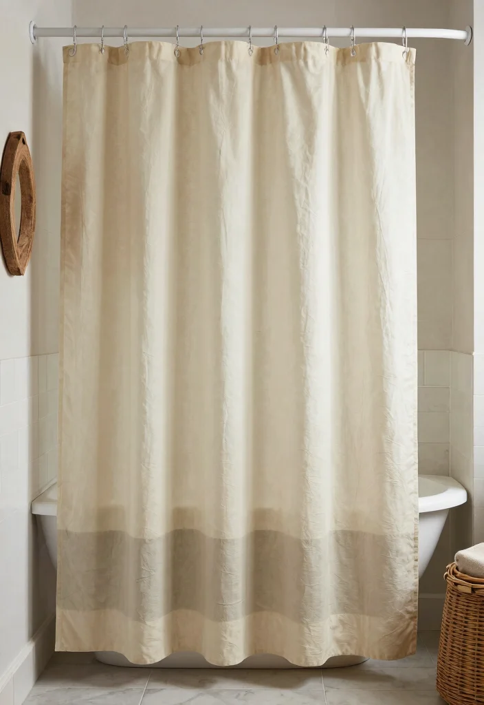 17 Bathroom Shower Curtains 2026 Trending Ideas That Feel Fresh & Stylish - 16. Natural Dyes 1