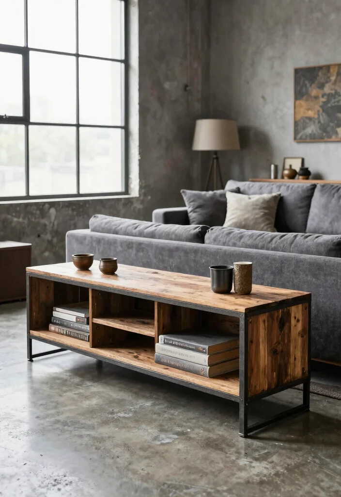 17 Classy TV Unit Designs Ideas That Impress Guests 41 17 Classy TV Unit Designs Ideas That Impress Guests - 11. Industrial Style Units 1