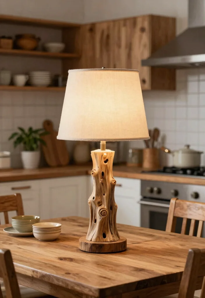 17 Kitchen Table Lamp Ideas That Brighten Beautifully 45 17 Kitchen Table Lamp Ideas That Brighten Beautifully - 15. Faux Antler Table Lamp 1