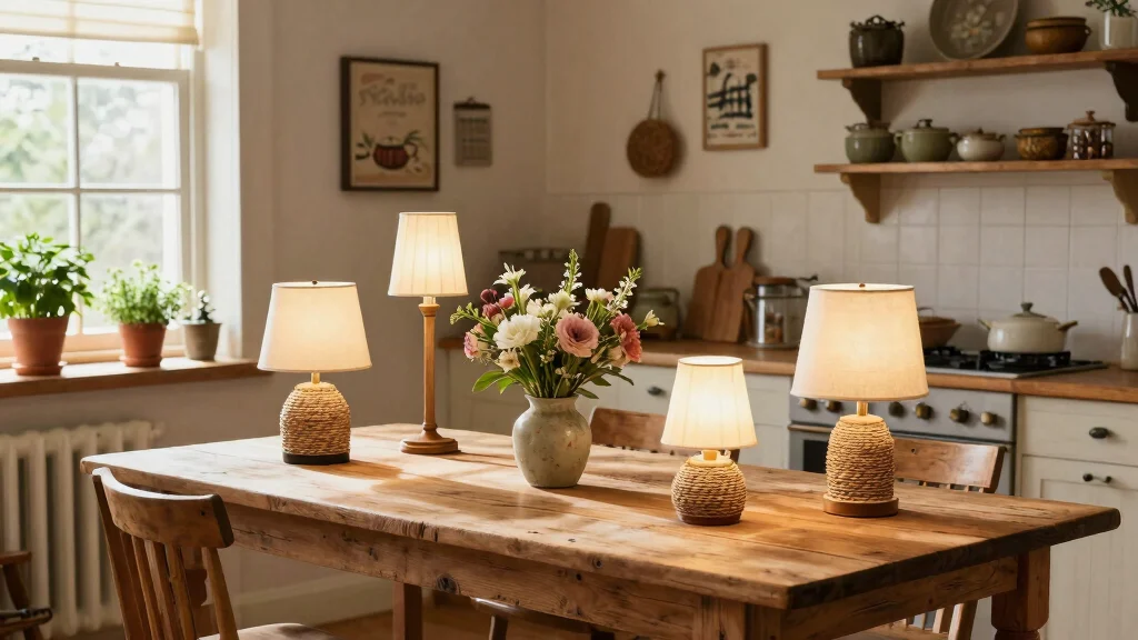 17 Kitchen Table Lamp Ideas That Brighten Beautifully