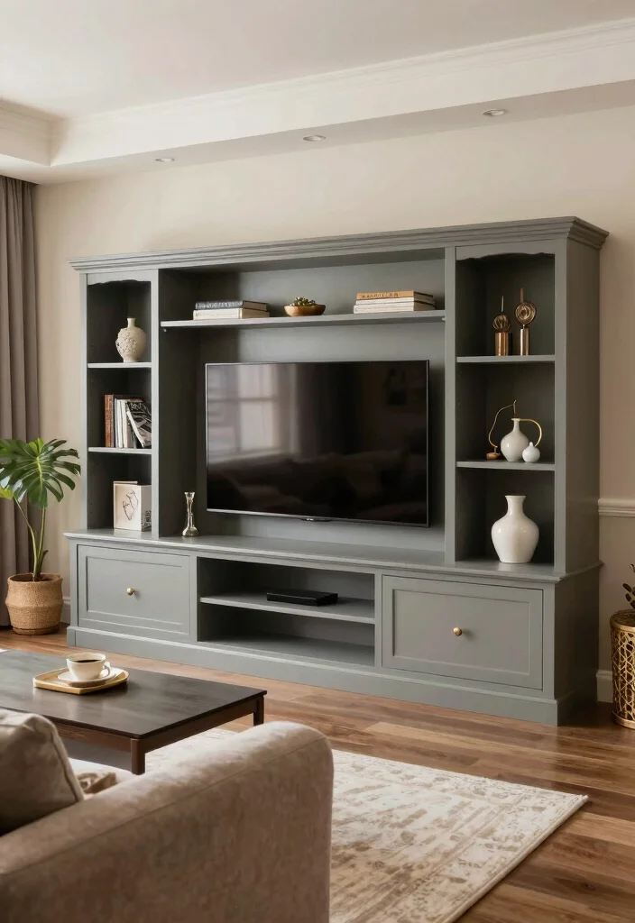 17 TV Unit Design Modern Living Luxury 2026 Trending Ideas That Wow - 17. Custom Creations 1