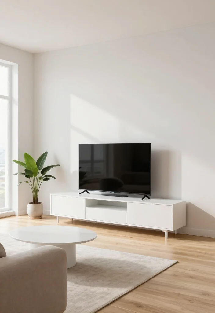 17 TV Unit Design Modern Living Luxury 2026 Trending Ideas That Wow - 3. Minimalist Chic 1