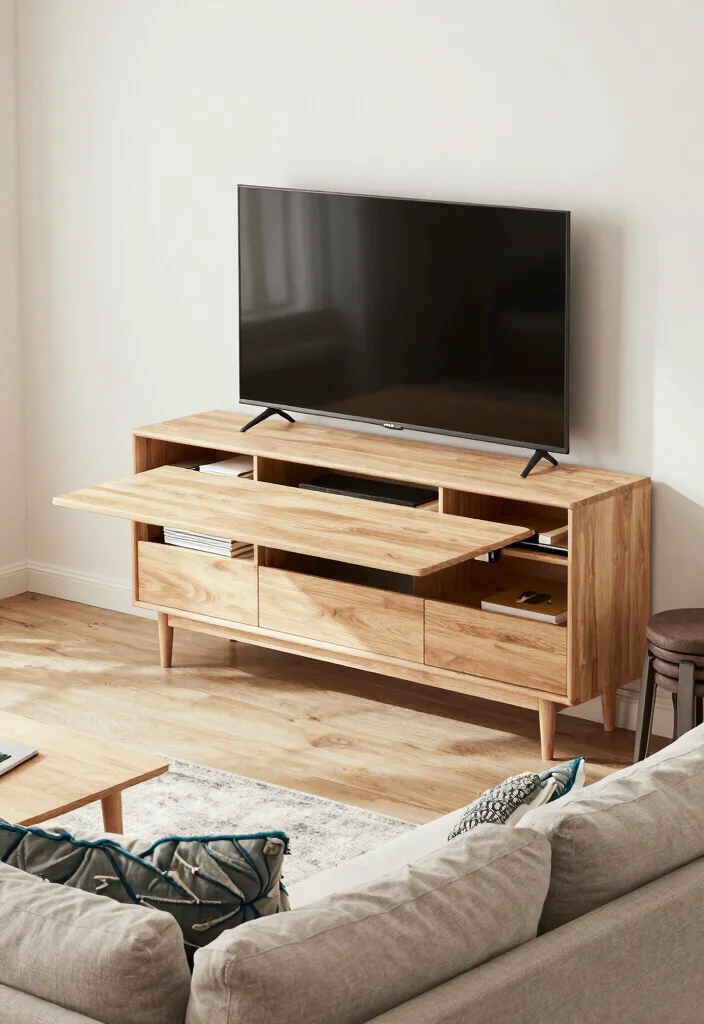 17 TV Unit Design Modern Living Luxury 2026 Trending Ideas That Wow - 6. Multi-functional Designs 1