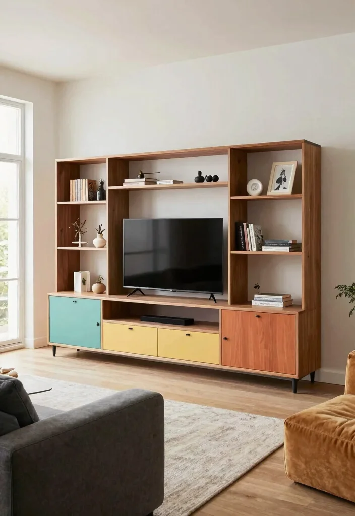 17 TV Unit Design Modern Living Luxury 2026 Trending Ideas That Wow - 9. Modular Units 1
