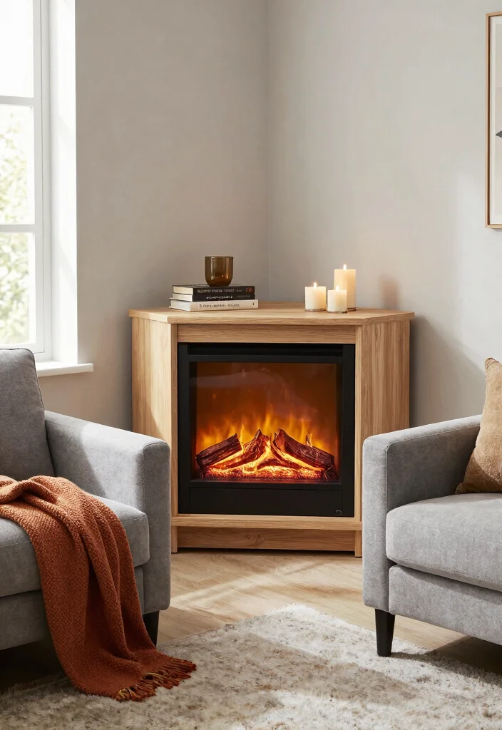 17 TV Unit With Fireplace Modern Ideas That Feel Cozy 12 17 TV Unit With Fireplace Modern Ideas That Feel Cozy - 2. Corner Units for Optimal Space Utilization 1