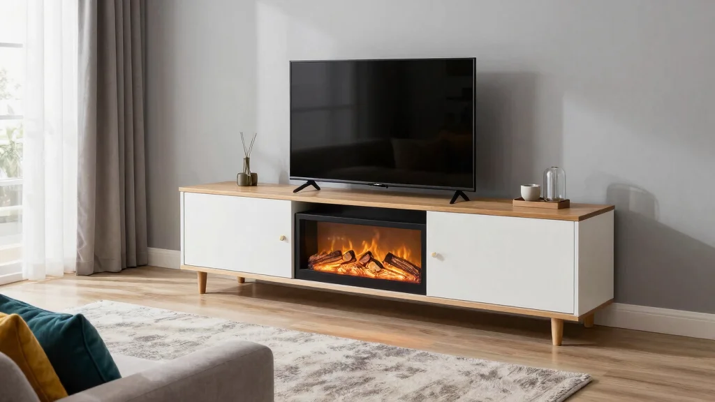 17 TV Unit With Fireplace Modern Ideas That Feel Cozy