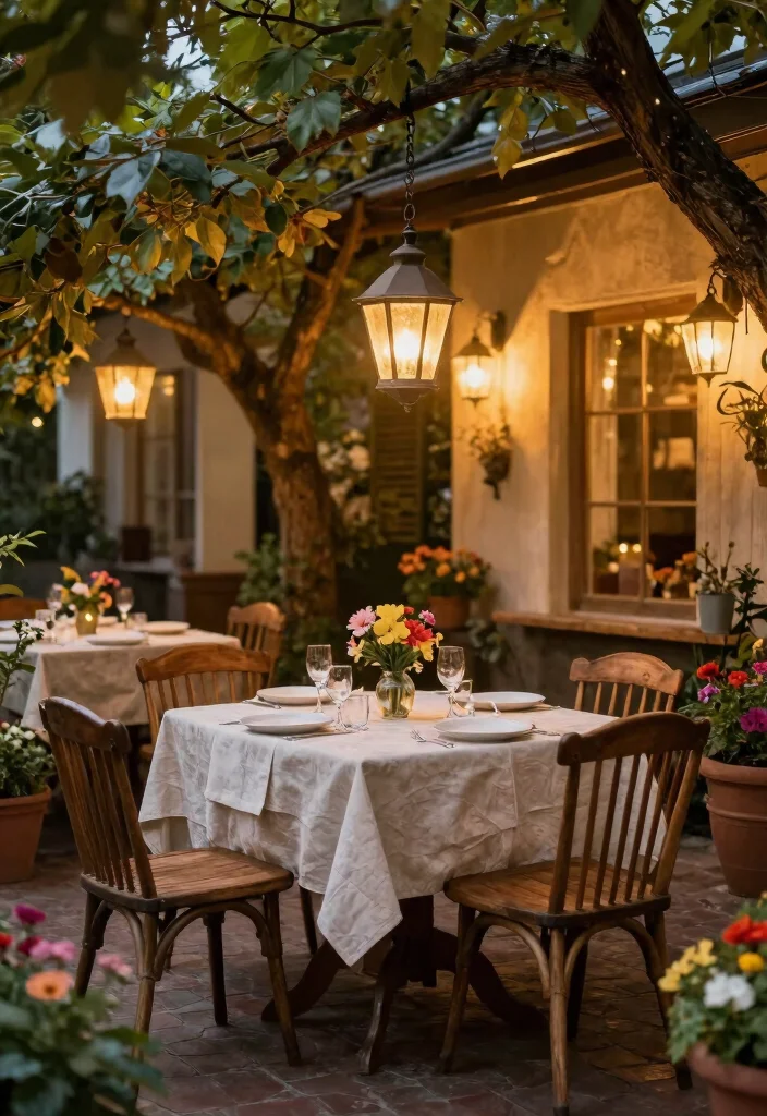 17 Vintage Red Carpet Looks Ideas With Old Hollywood Glam - 15. Outdoor Spaces with Vintage Charm 1