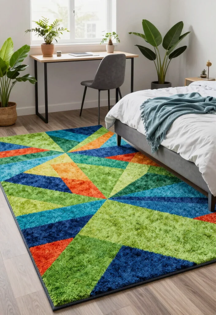 18 Carpet for Bedroom Ideas That Feel Soft & Luxe - 4. Recycled PET Carpets for a Modern Touch 1