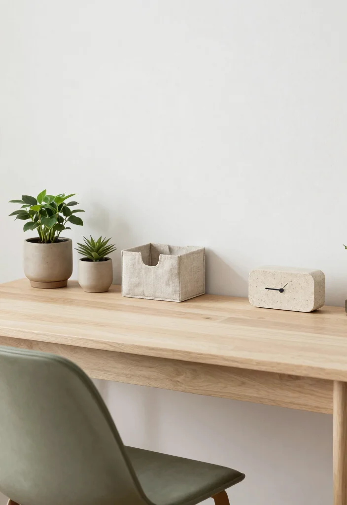 18 Desk Setup Aesthetic 2026 Trending Ideas That Look Pinterest Worthy - 1. Soft Neutrals and Earth Tones 1