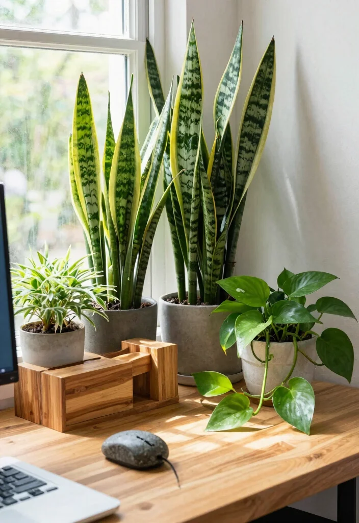 18 Desk Setup Aesthetic 2026 Trending Ideas That Look Pinterest Worthy - 4. Nature-Inspired Decor 1